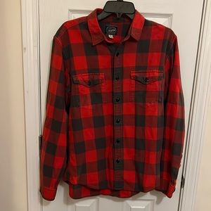 J Crew plaid flannel Large Slim